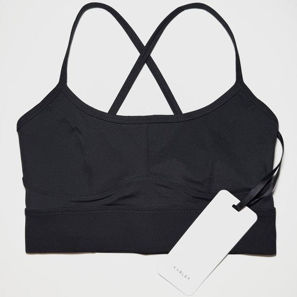 Varley Let’s Move Irena Bra in Black - Picture 3 of 7